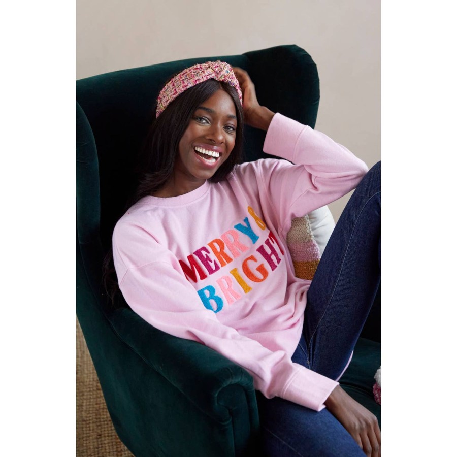 Apparel And Accessories Elyse Breanne | Merry & Bright Sweatshirt