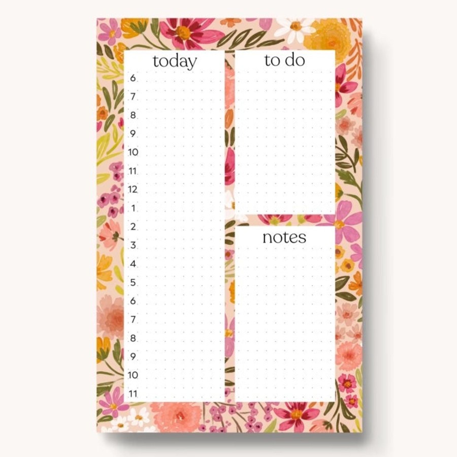 Stationery Elyse Breanne Planners | Hourly Daily Planner Notepad, 8.5X5.5"