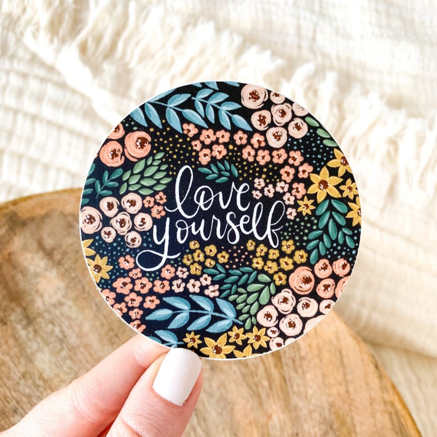 Stickers Elyse Breanne Quotes | Waterproof Vinyl Sticker, 3X3"