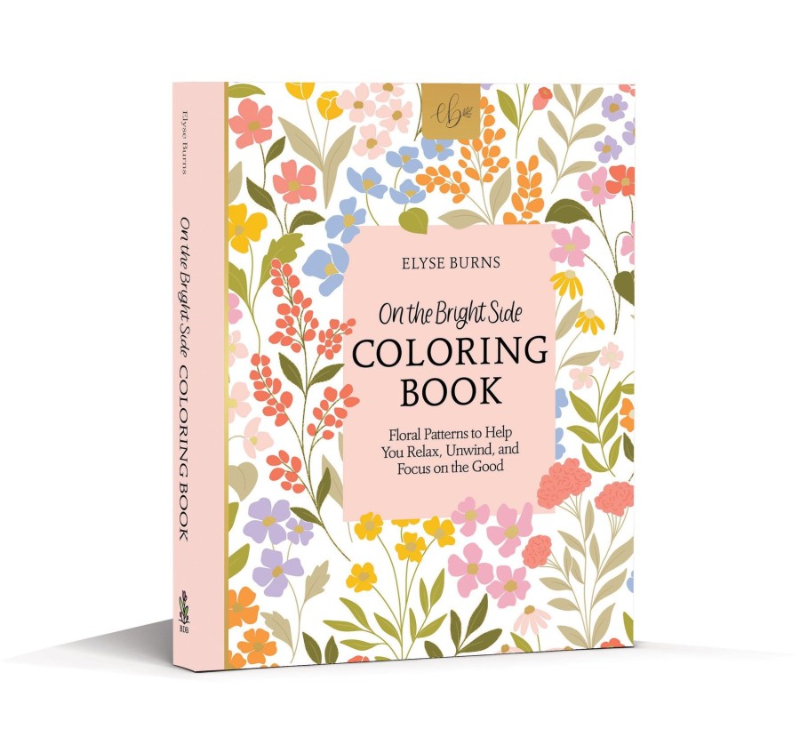 Stationery Elyse Breanne Books & Accessories | Preorder On The Bright Side Coloring Book Ships 2/29