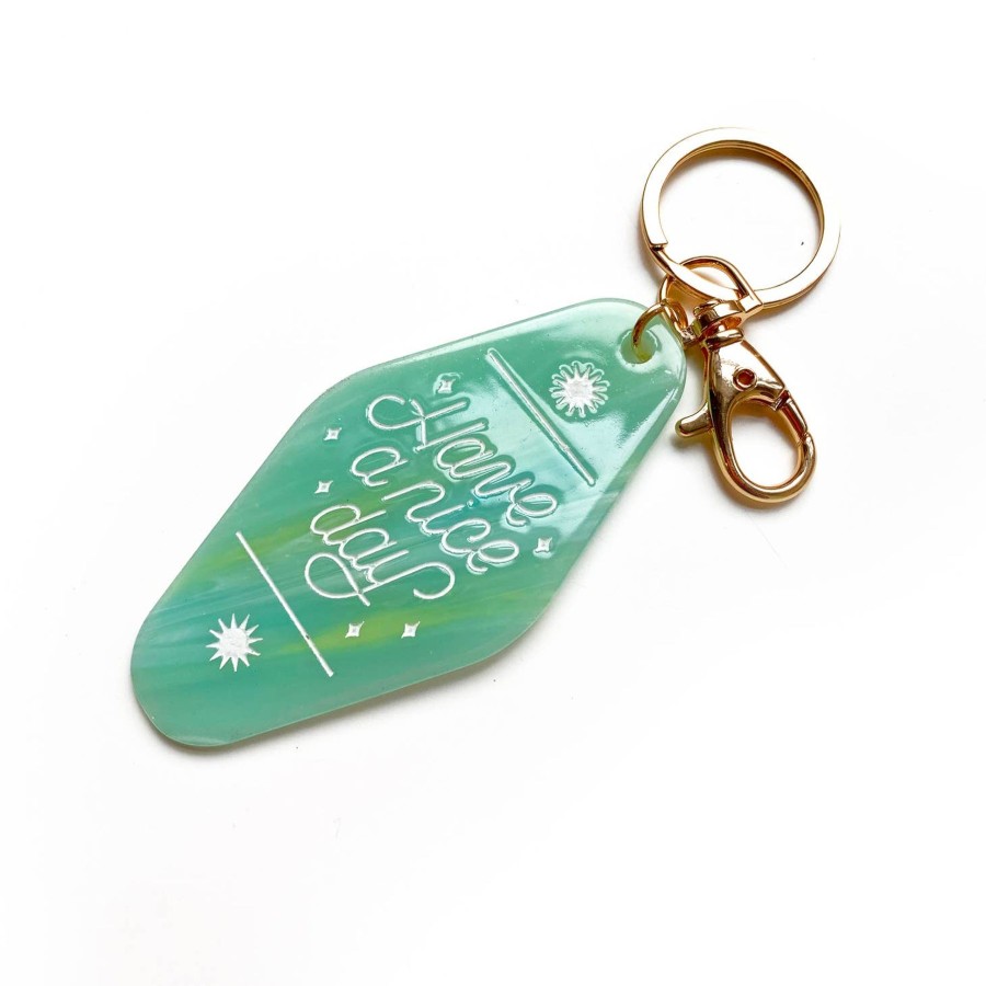 Accessories Elyse Breanne Keychains & Pins | Taurus Horoscope Motel Keychain