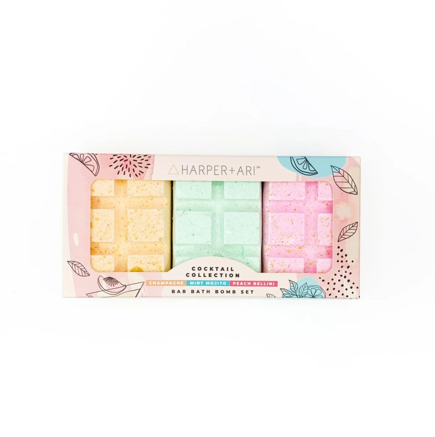 Bath And Beauty Elyse Breanne | Cocktail Collection Bar Bath Bomb Set