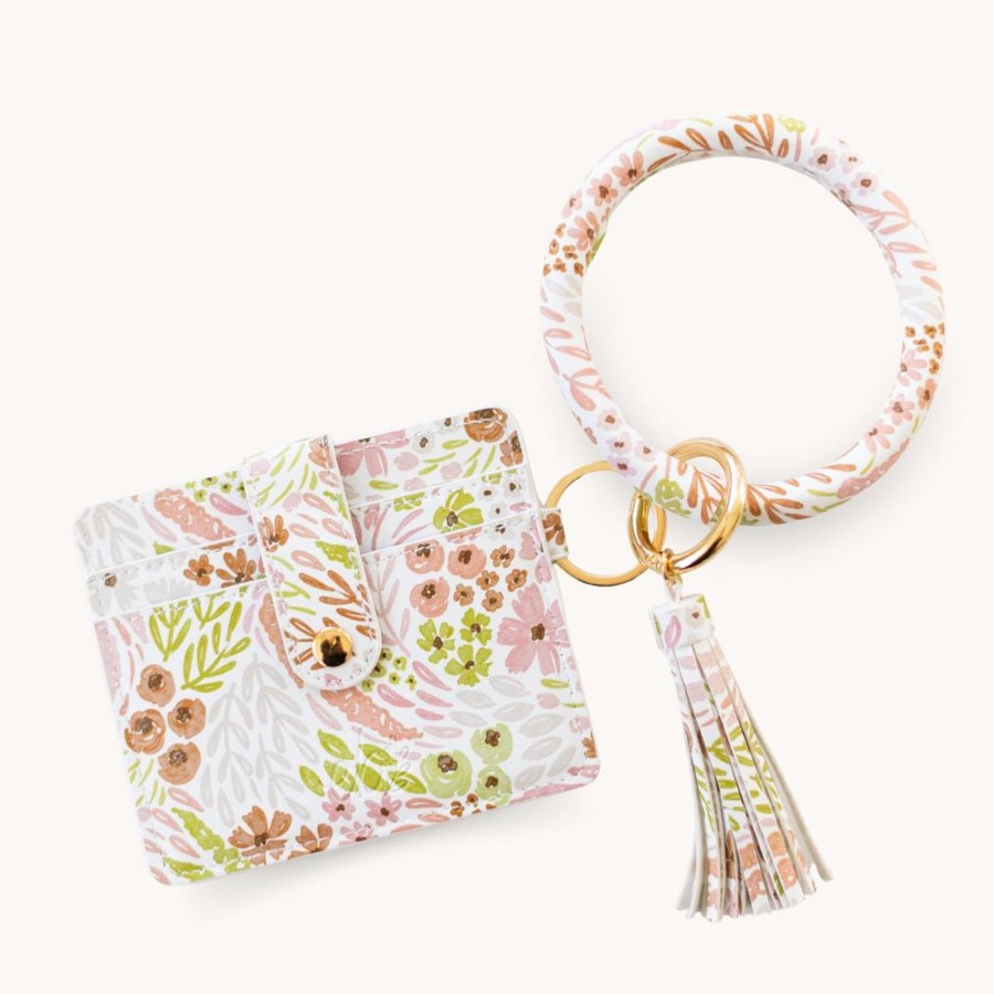 Accessories Elyse Breanne Keychains & Pins | Circle Wristlet Keyring