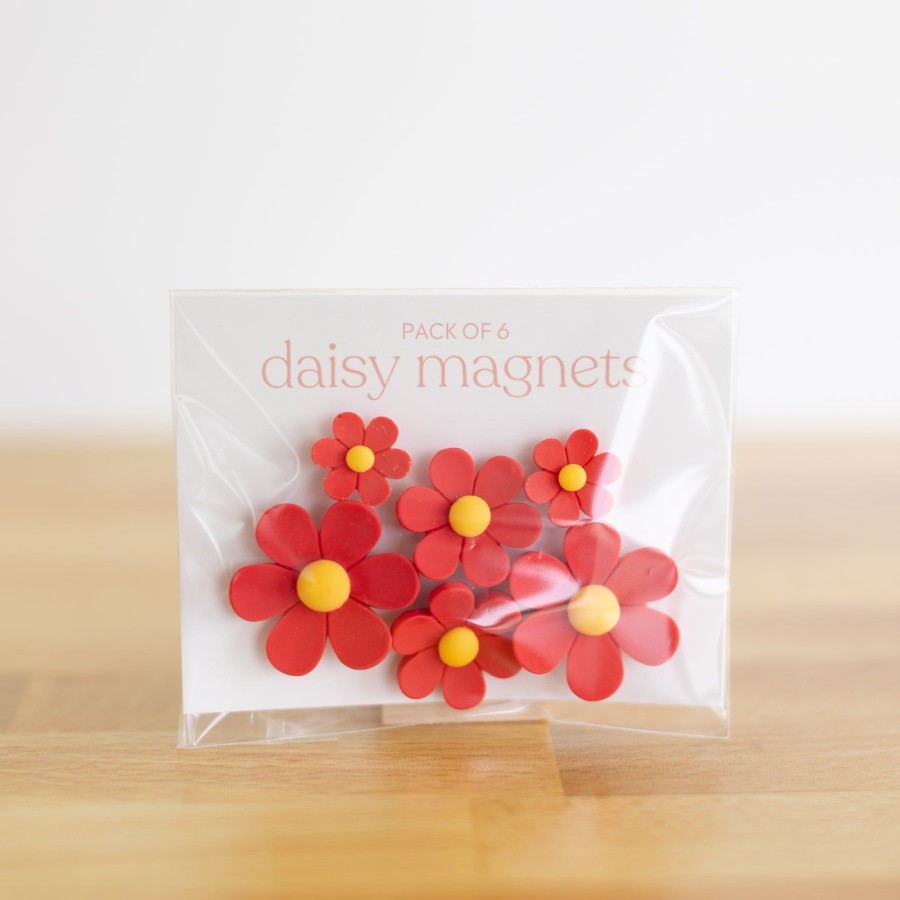 Home And Garden Elyse Breanne | Pack Of 6 Daisy Magnets