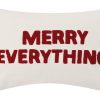 Home & Living Elyse Breanne Home Goods | Merry Everything Boucle Embroidered Pillow