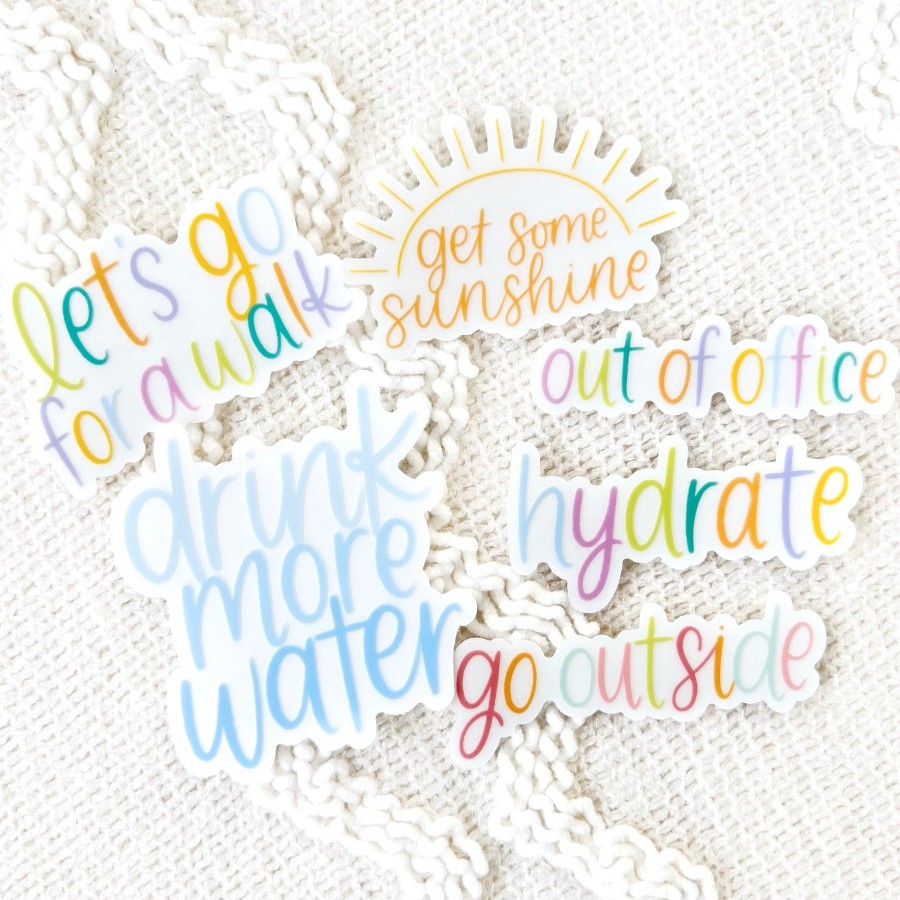 Stickers Elyse Breanne Quotes | Waterproof Vinyl Sticker, 2.5X3"