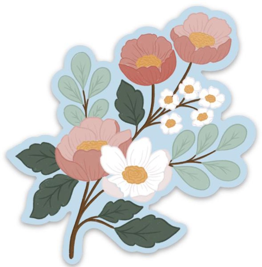 Stickers Elyse Breanne Florals | Waterproof Vinyl Sticker, 3.5X3"