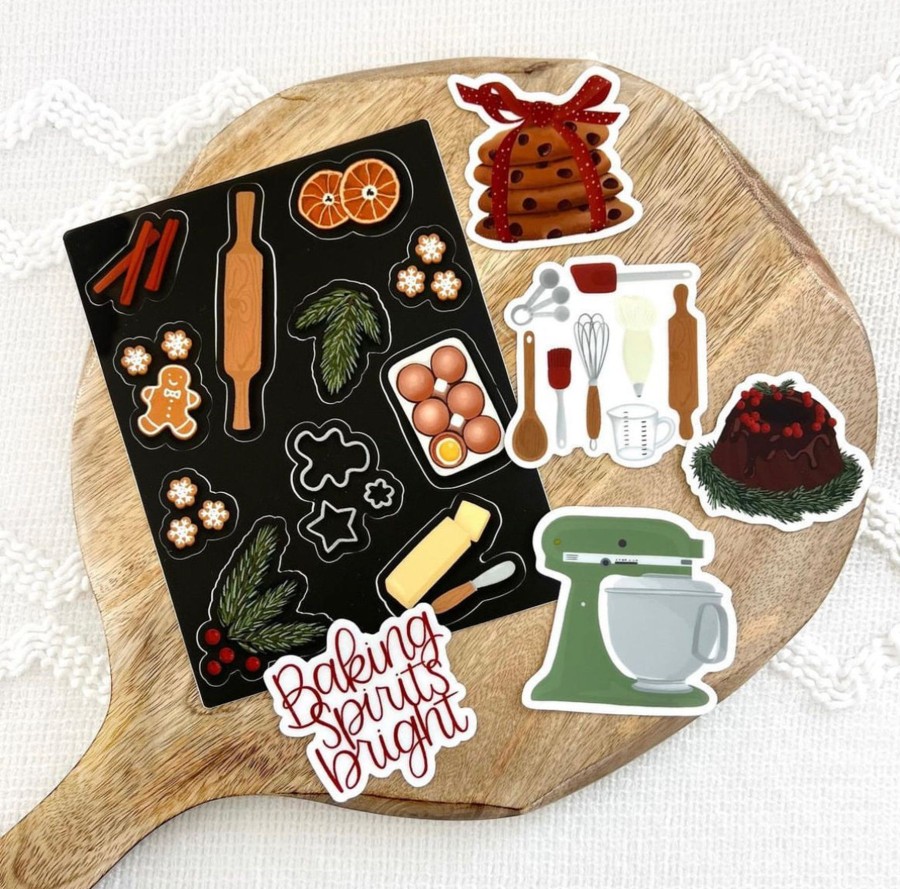 Stickers Elyse Breanne Sticker Packs | Holiday Baking Sticker Pack