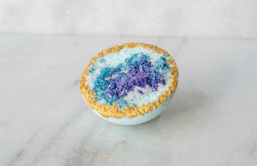 Bath And Beauty Elyse Breanne | Water Element Geode Bath Bomb