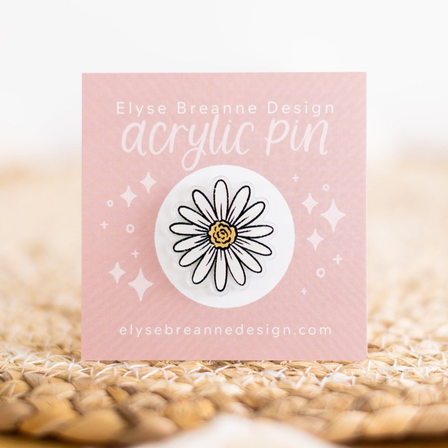 Accessories Elyse Breanne Keychains & Pins | Acrylic Pin, 1X1"