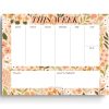 Stationery Elyse Breanne Cards & Paper | Weekly Planner Notepad, 8.5X11"