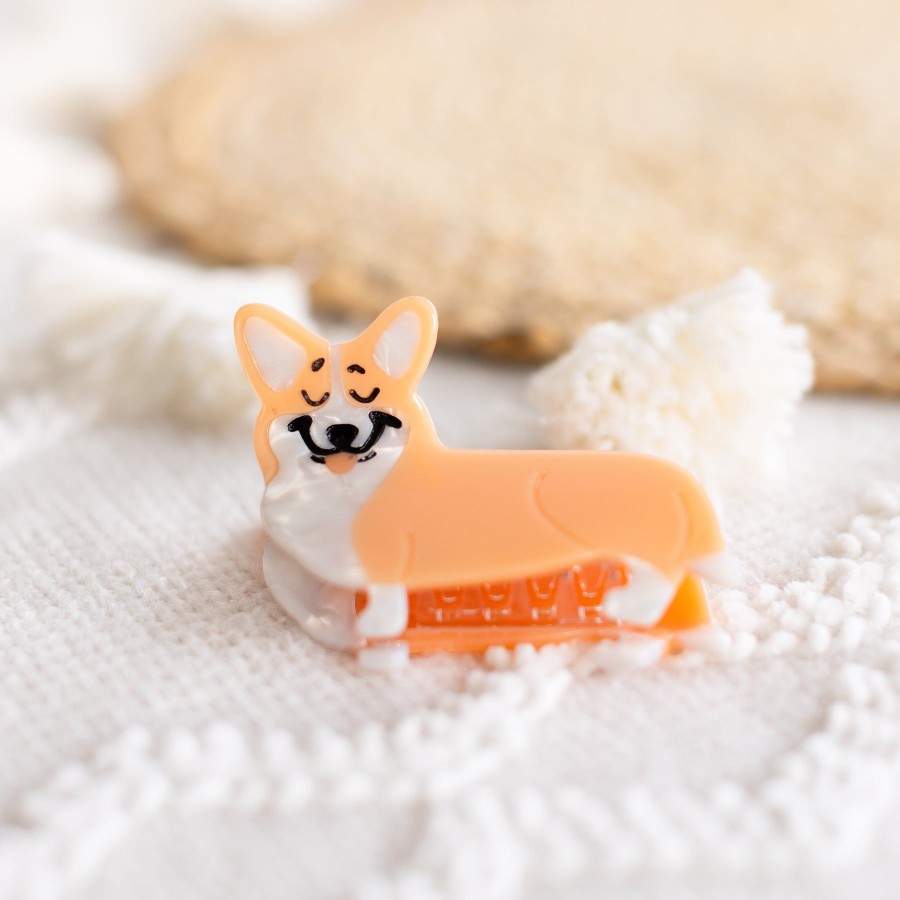 Apparel And Accessories Elyse Breanne | Corgi Dog Claw Clip