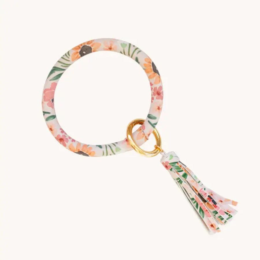 Accessories Elyse Breanne Keychains & Pins | Circle Wristlet Keyring