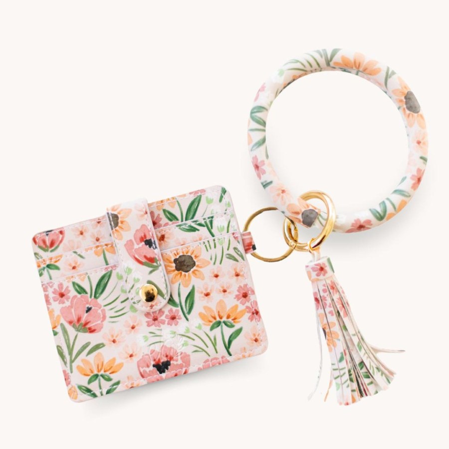 Accessories Elyse Breanne Keychains & Pins | Circle Wristlet Keyring