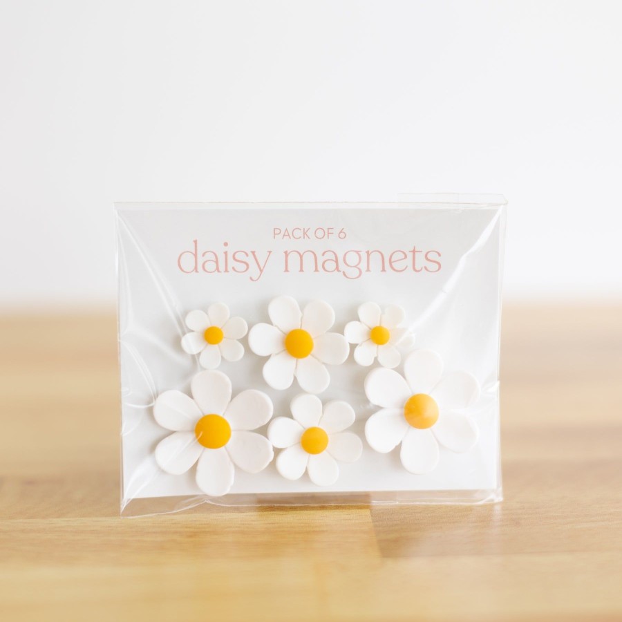 Home And Garden Elyse Breanne | Pack Of 6 Daisy Magnets