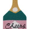 Home And Garden Elyse Breanne | Champagne Bottle Hook Pillow