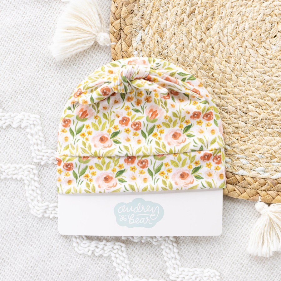 Baby Elyse Breanne | Spring Garden Top Knot Beanie