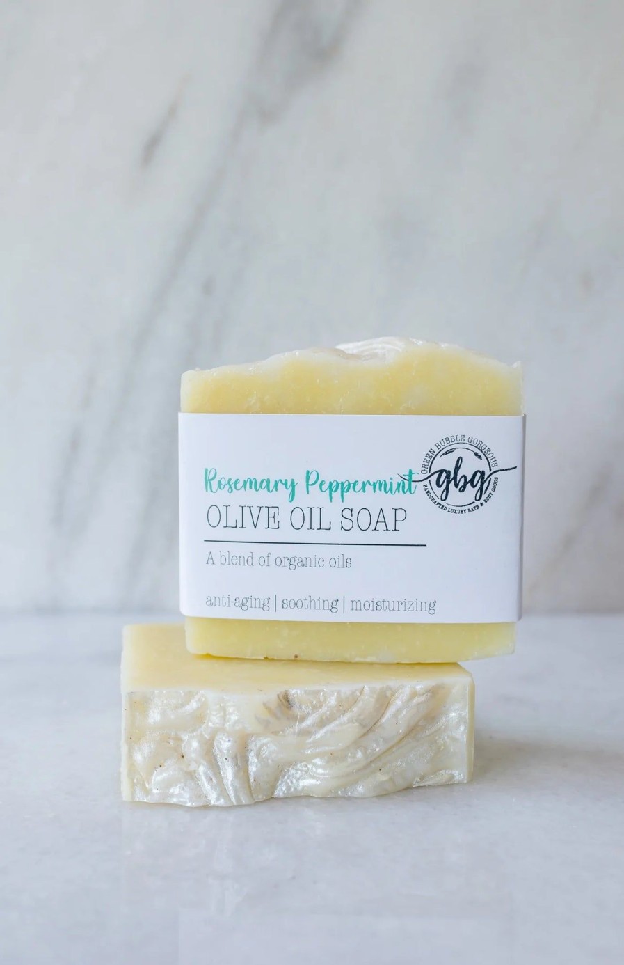 Bath And Beauty Elyse Breanne | Rosemary Peppermint Olive Oil Soap