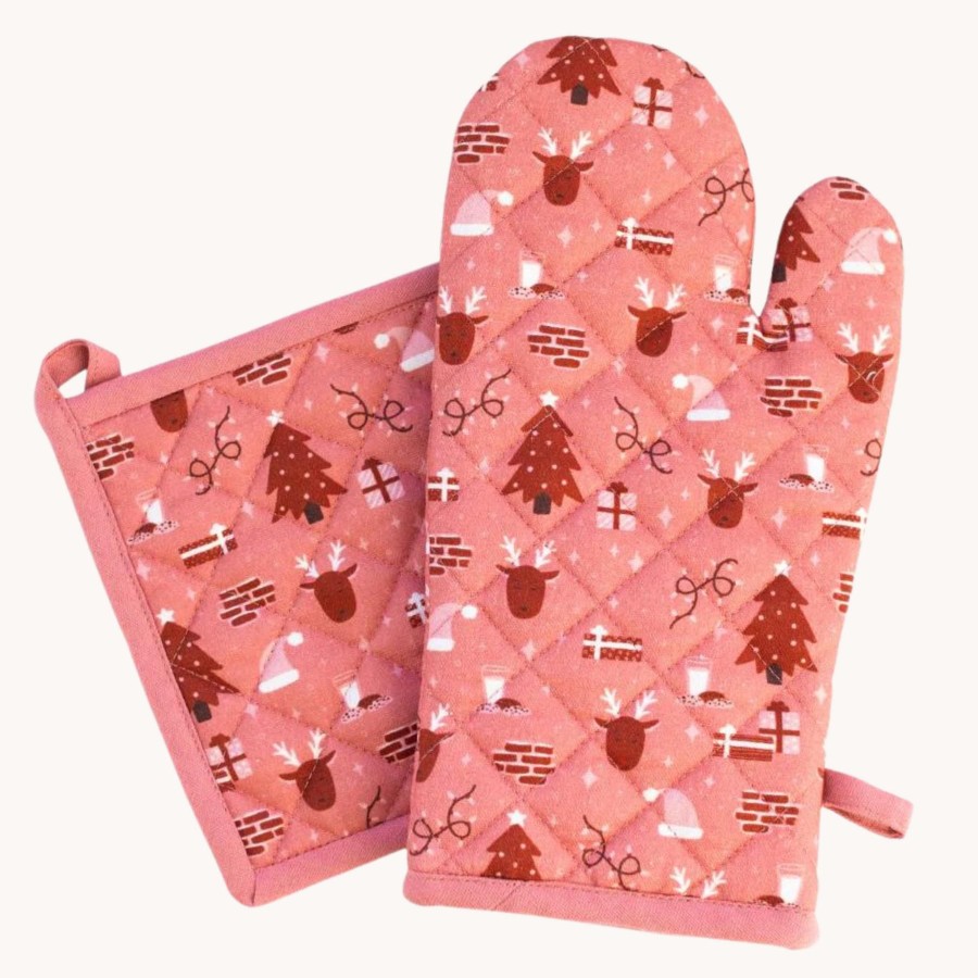 Home & Living Elyse Breanne Kitchen | Oven Mitt + Pot Holder Set