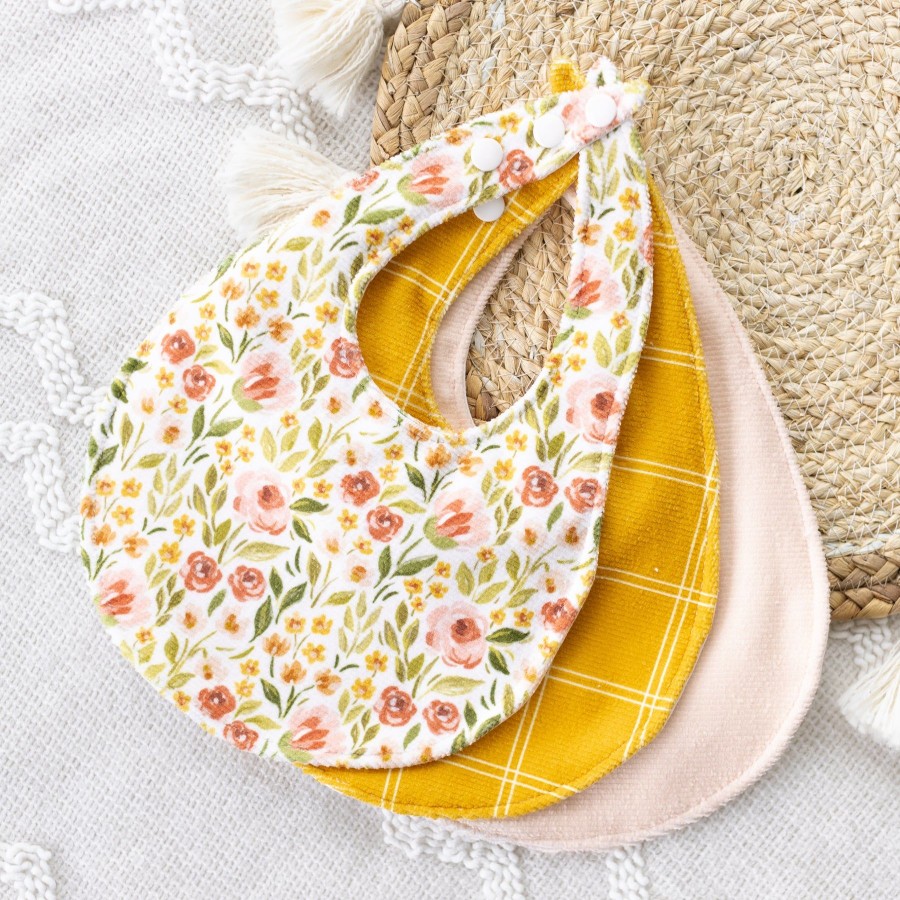 Baby Elyse Breanne | Spring Garden Bib Set