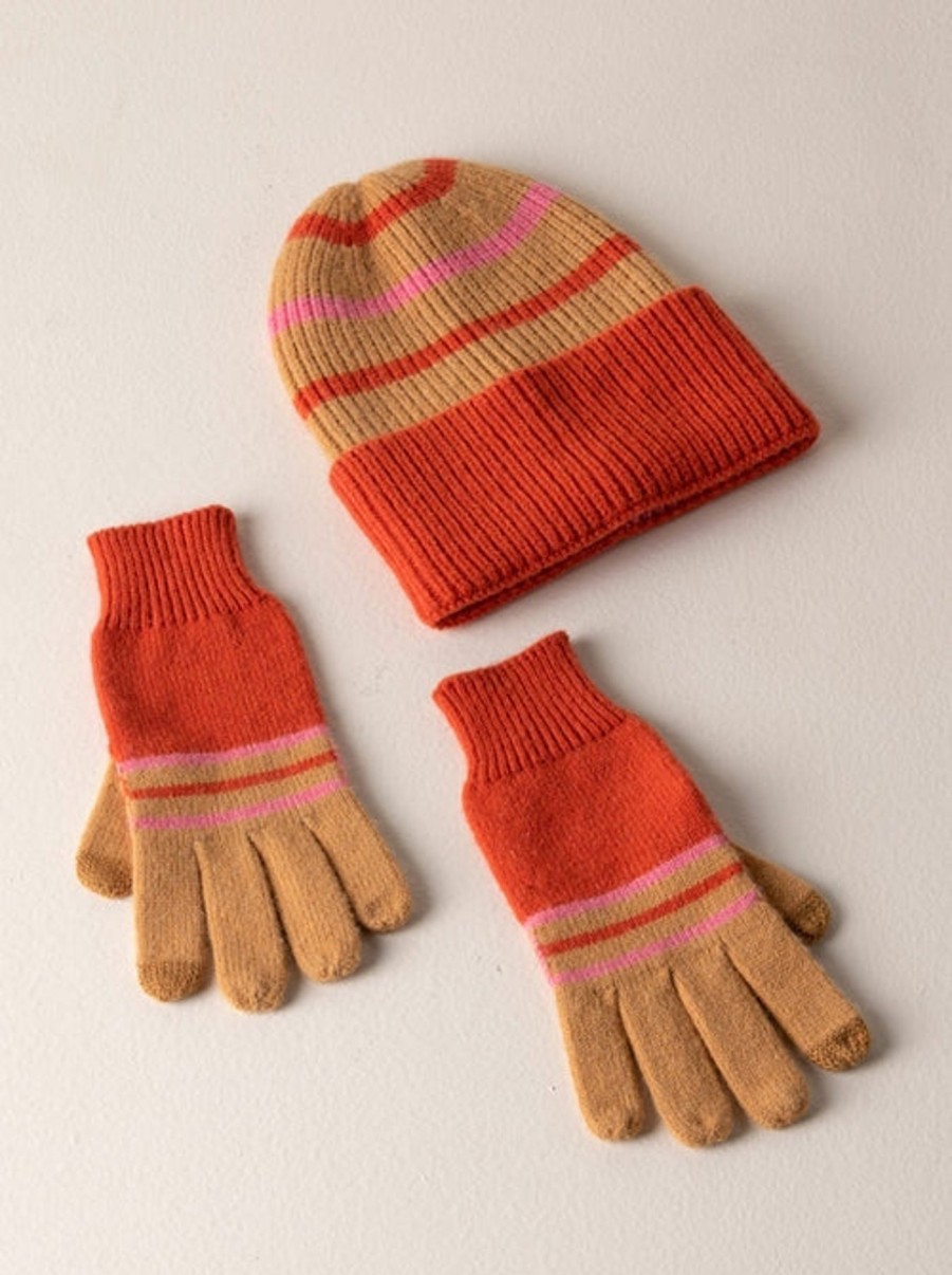 Apparel And Accessories Elyse Breanne | Rory Rust Touchscreen Gloves