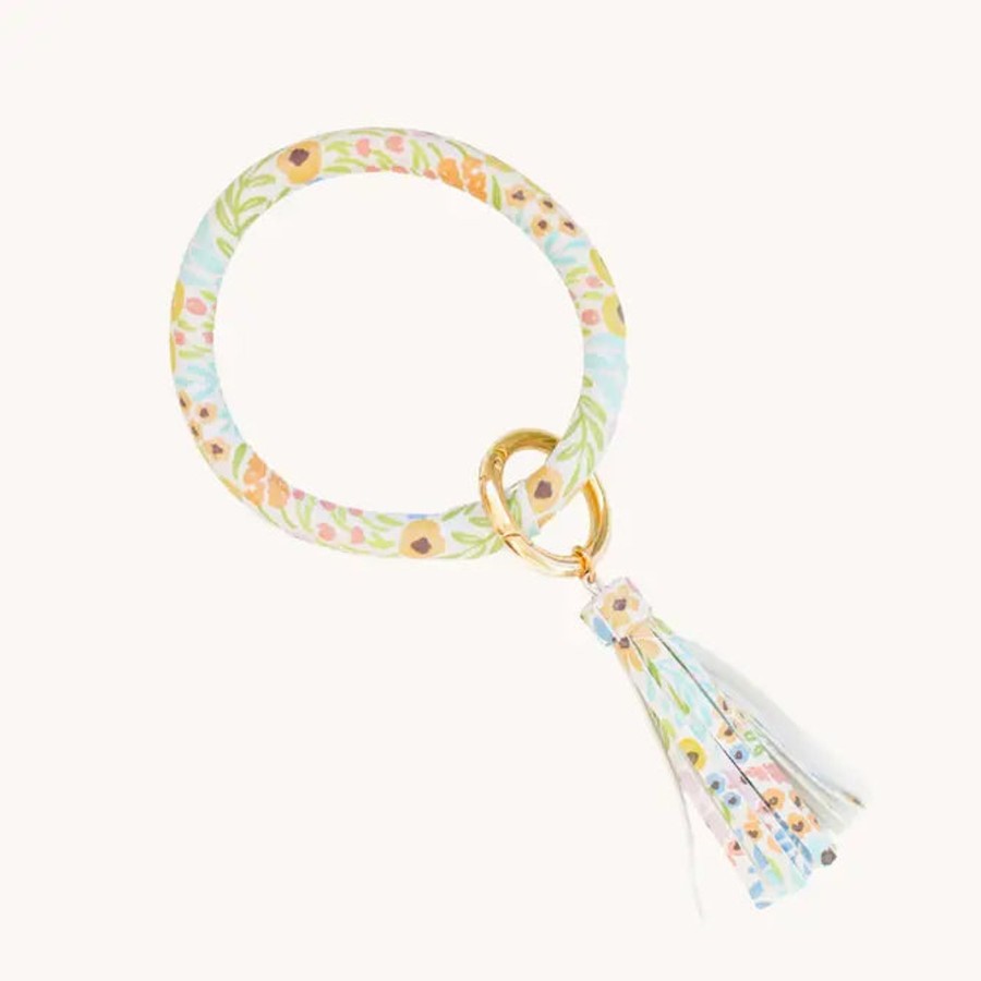 Accessories Elyse Breanne Keychains & Pins | Circle Wristlet Keyring