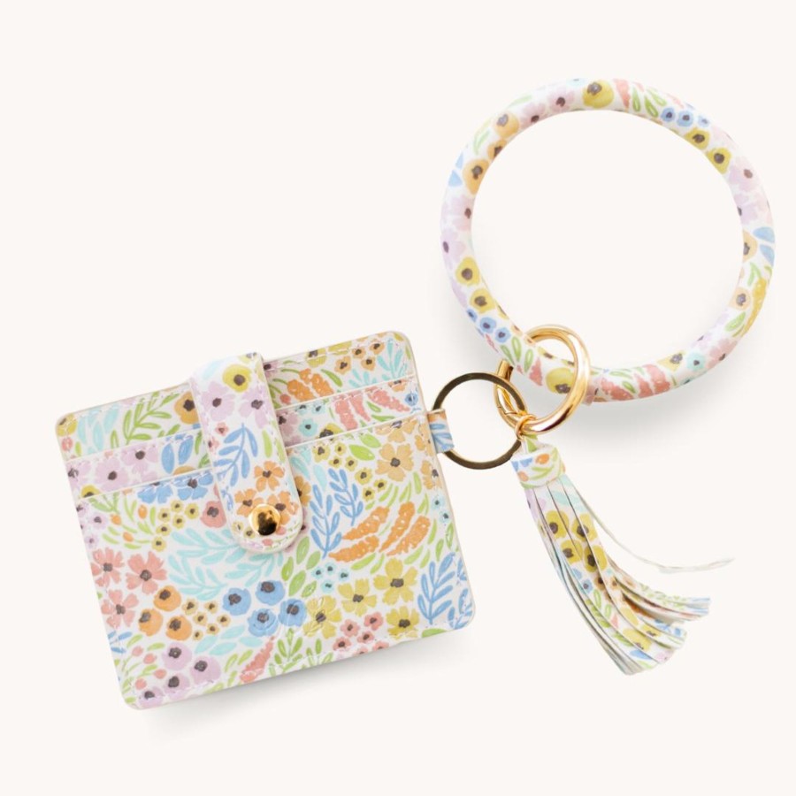 Accessories Elyse Breanne Keychains & Pins | Circle Wristlet Keyring