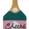 Home & Living Elyse Breanne Home Goods | Champagne Bottle Hook Pillow