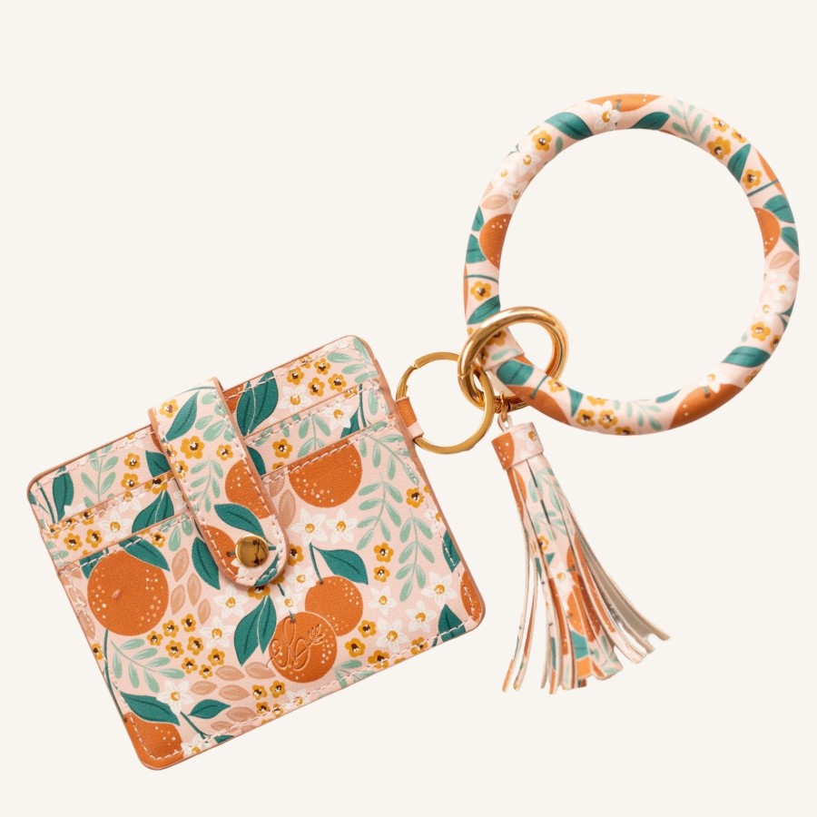 Accessories Elyse Breanne Keychains & Pins | Circle Wristlet Keyring