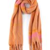 Apparel And Accessories Elyse Breanne | Salome Rust Scarf Blush Scarf