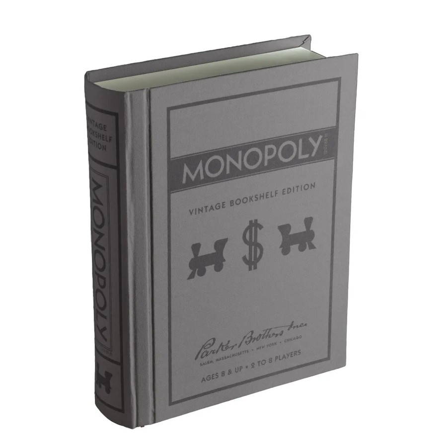 Home And Garden Elyse Breanne | Vintage Bookshelf Game-Monopoly