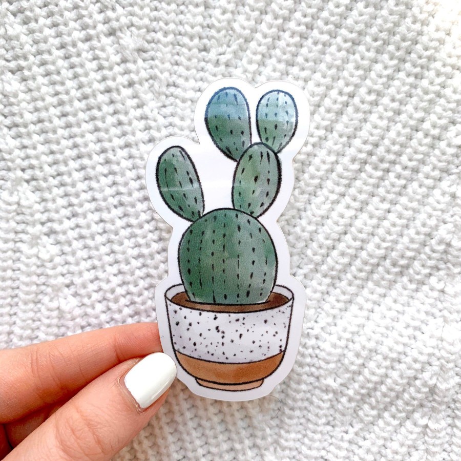 Stickers Elyse Breanne Plants | Waterproof Vinyl Sticker, 3.5X2.75"