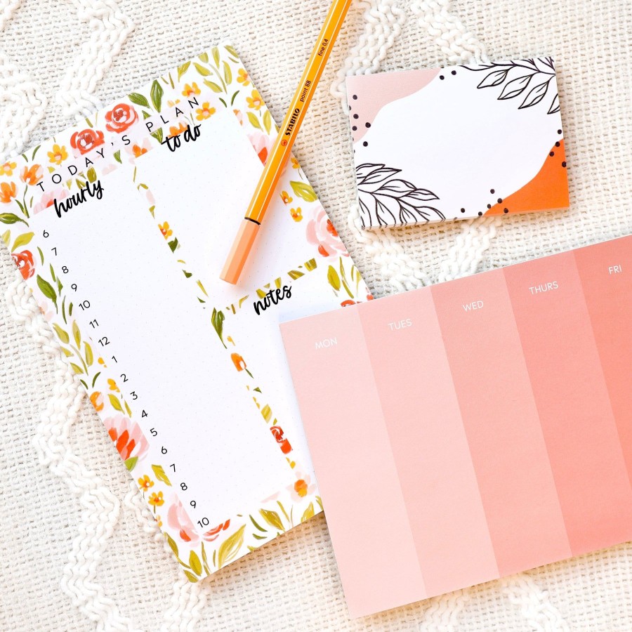 Stationery Elyse Breanne Planners | Weekly Planner Notepad, 5.5X8.5"