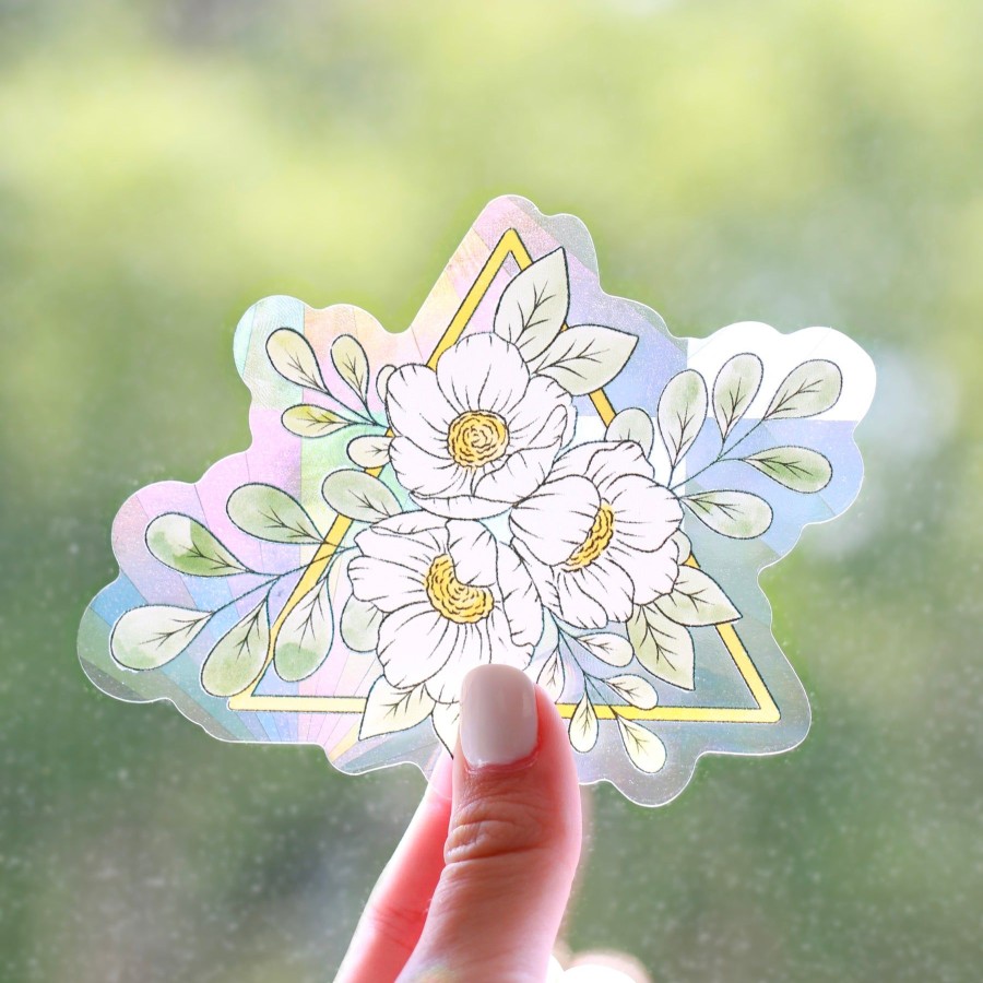 Stickers Elyse Breanne Sun Catchers | Sun Catcher Window Decal, 5X3.8"