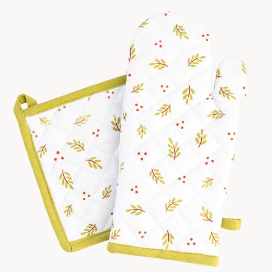 Home & Living Elyse Breanne Kitchen | Oven Mitt + Pot Holder Set