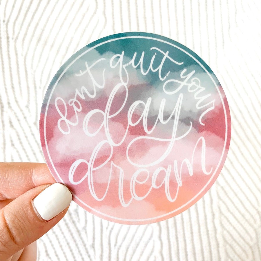 Stickers Elyse Breanne Quotes | Waterproof Vinyl Sticker, 3X3 In.