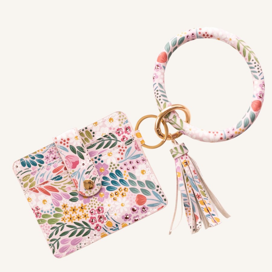 Accessories Elyse Breanne Keychains & Pins | Circle Wristlet Keyring