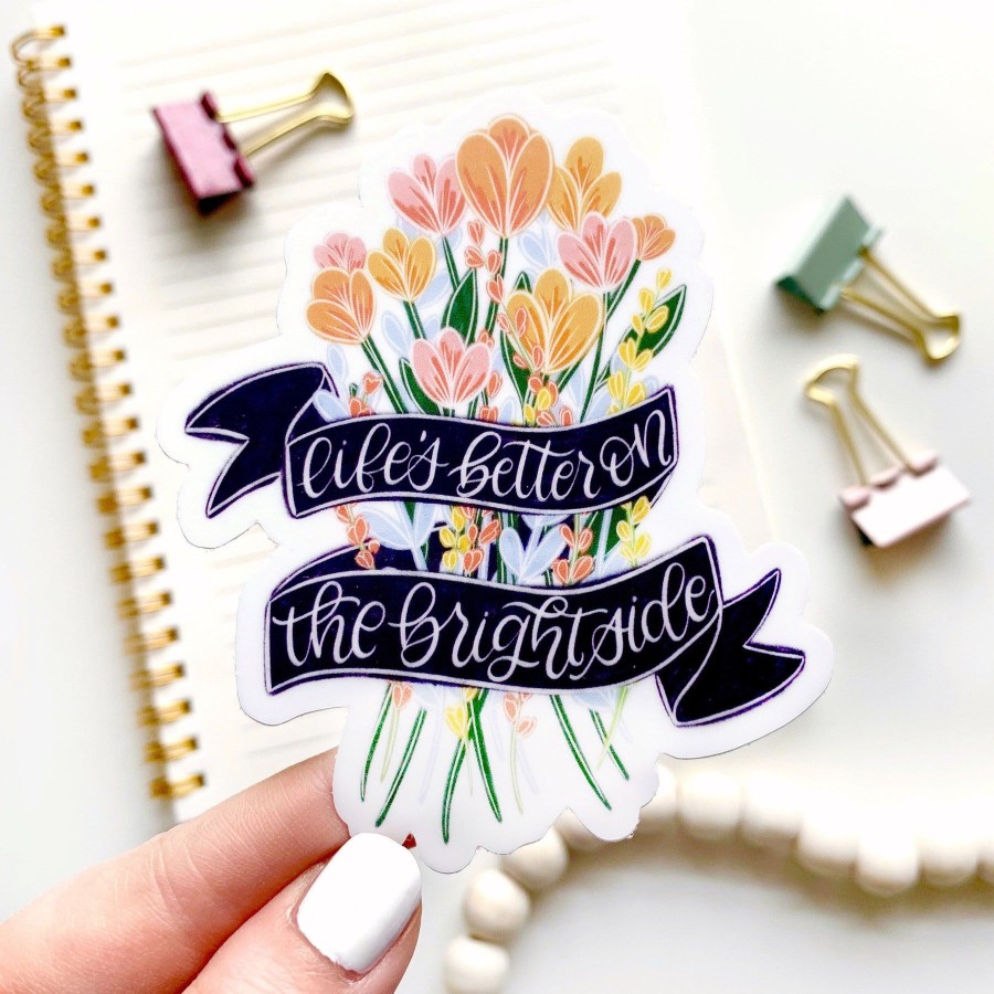 Stickers Elyse Breanne Florals | Waterproof Vinyl Sticker, 3.75X3"