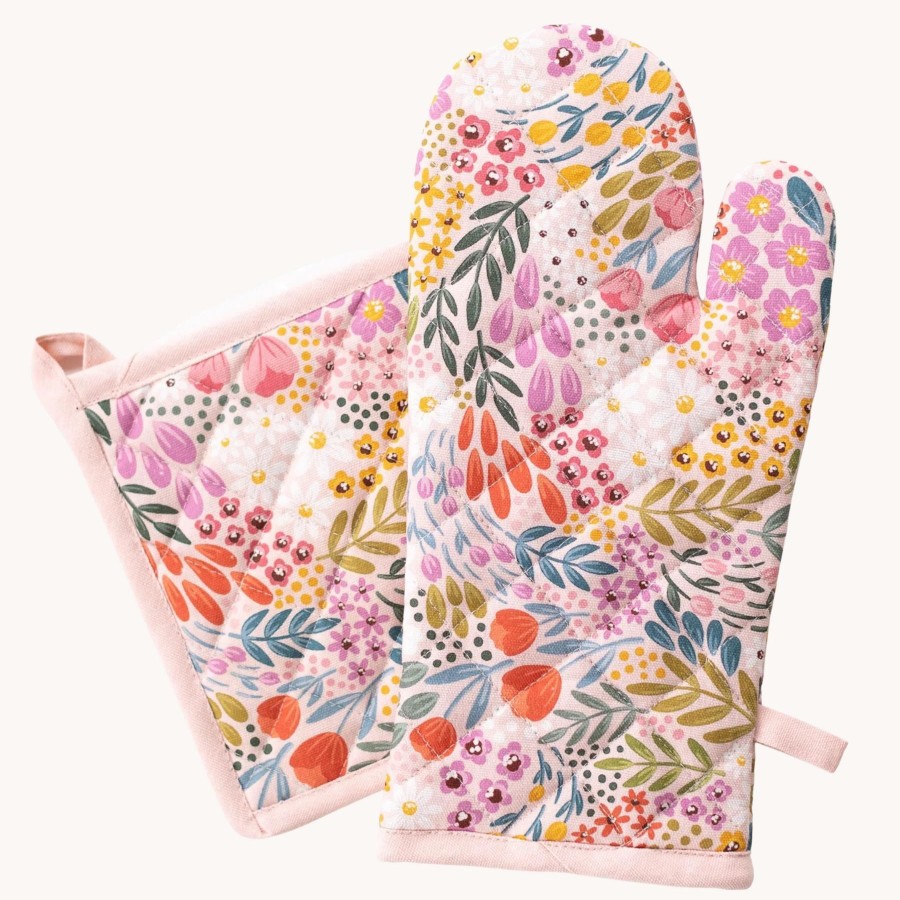 Home & Living Elyse Breanne Kitchen | Oven Mitt + Pot Holder Set