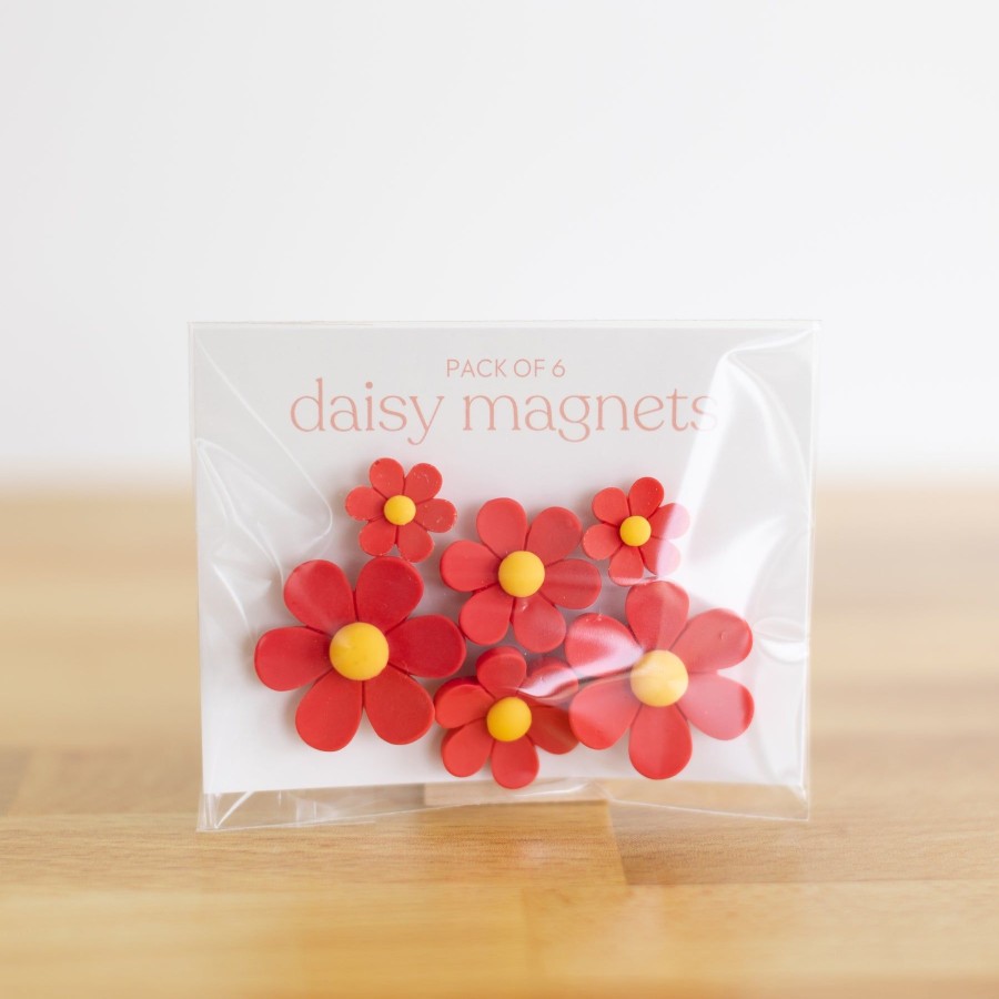 Home & Living Elyse Breanne Kitchen | Pack Of 6 Daisy Magnets