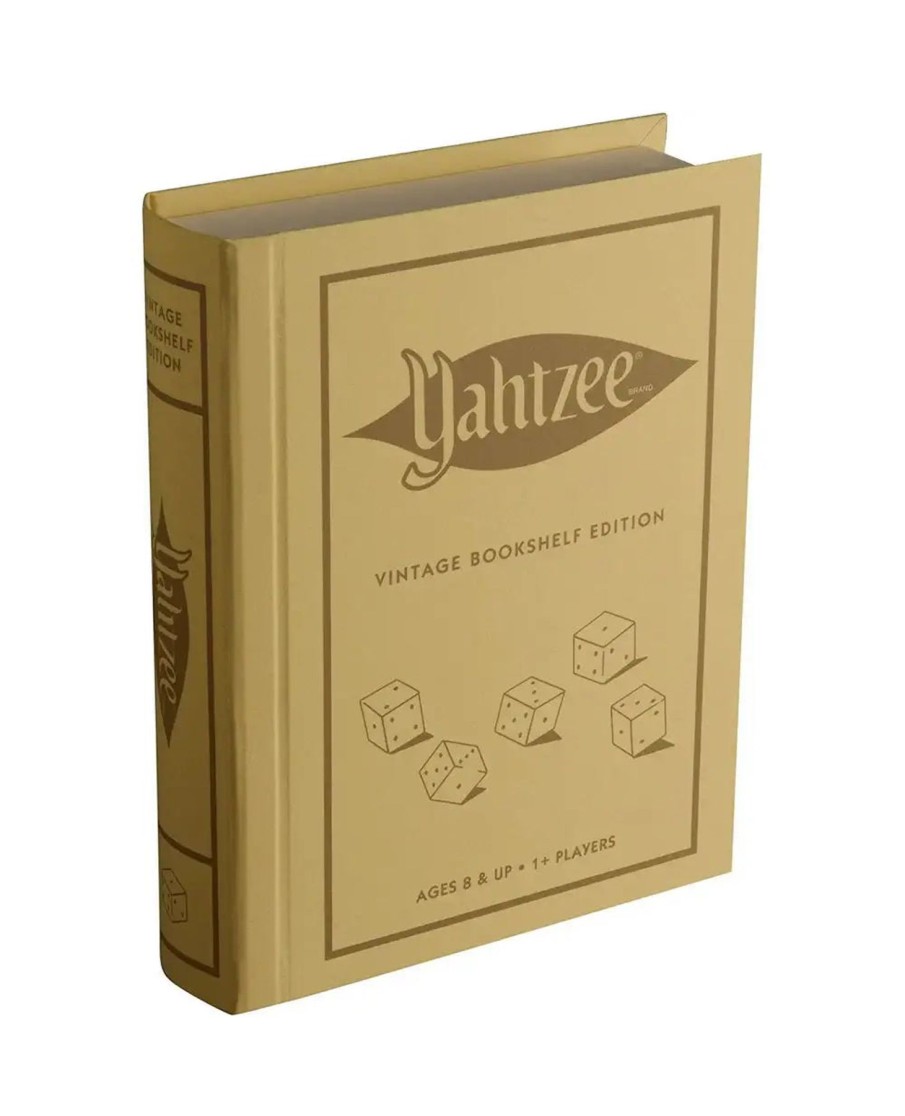 Home And Garden Elyse Breanne | Vintage Bookshelf Game -Yahtzee