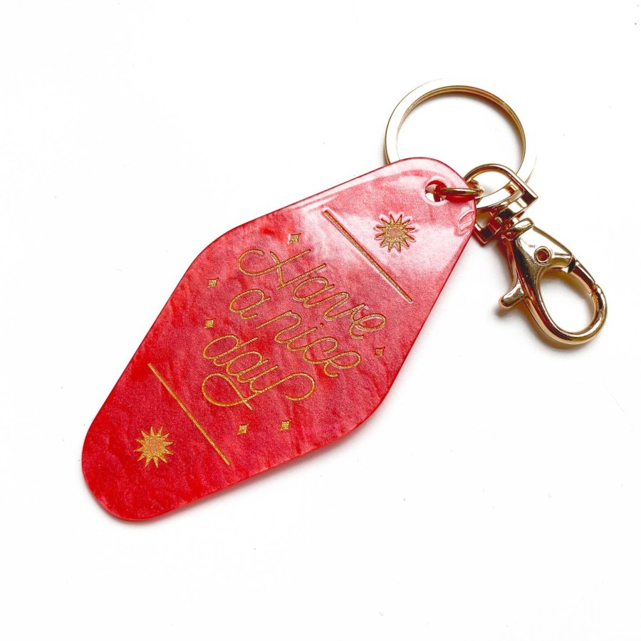 Accessories Elyse Breanne Keychains & Pins | Aries Horoscope Motel Keychain