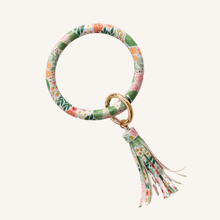 Accessories Elyse Breanne Keychains & Pins | Circle Wristlet Keyring