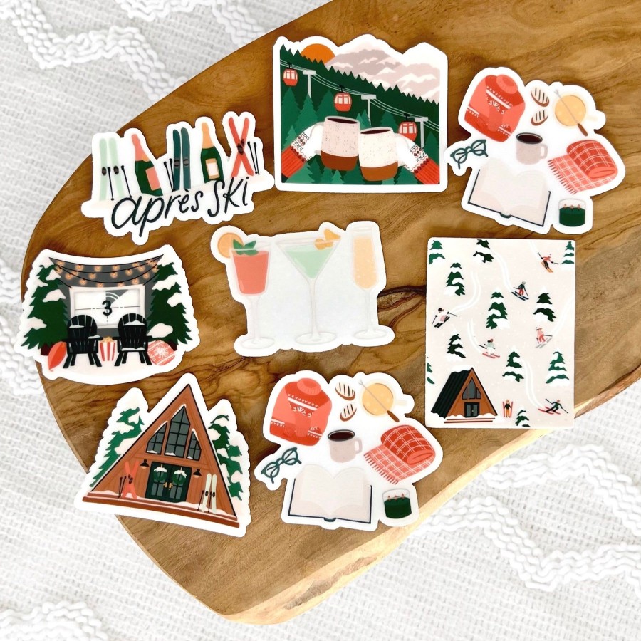 Stickers Elyse Breanne Sticker Packs | Apres Ski Sticker Pack