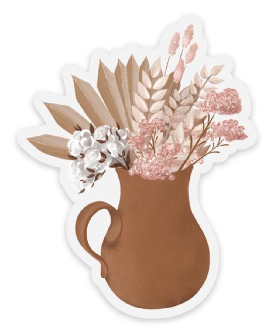 Stickers Elyse Breanne Florals | Clear Waterproof Vinyl Sticker, 3.25X2.5"