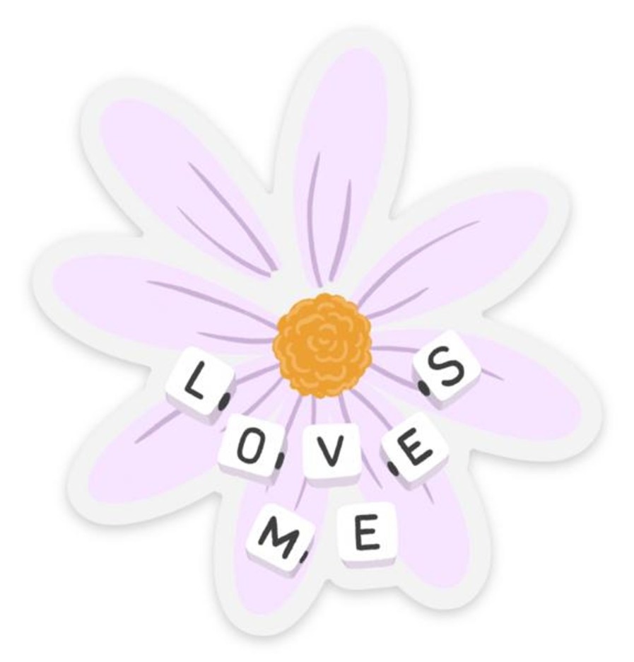 Stickers Elyse Breanne Florals | Clear Waterproof Vinyl Sticker, 3X3"