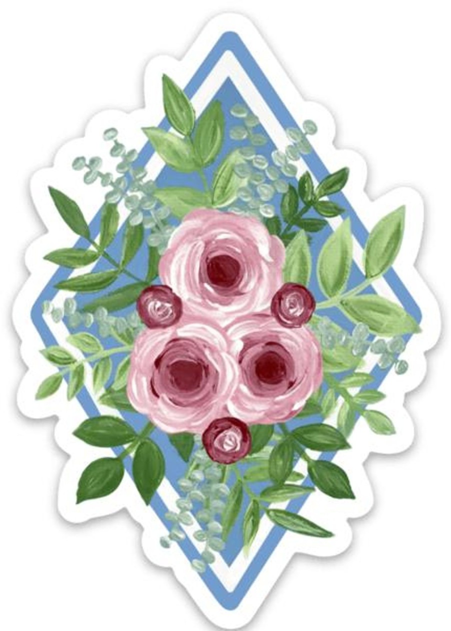 Stickers Elyse Breanne Florals | Waterproof Vinyl Sticker, 3.5X2.5"