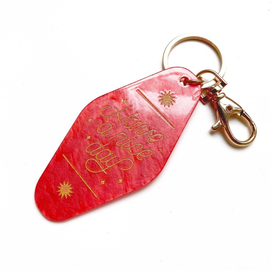 Apparel And Accessories Elyse Breanne | Aries Horoscope Motel Keychain