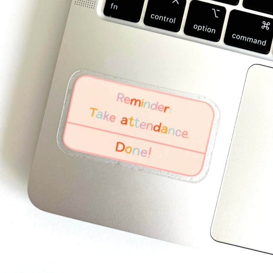 Stickers Elyse Breanne Teacher | Waterproof Vinyl Sticker, 3X2"