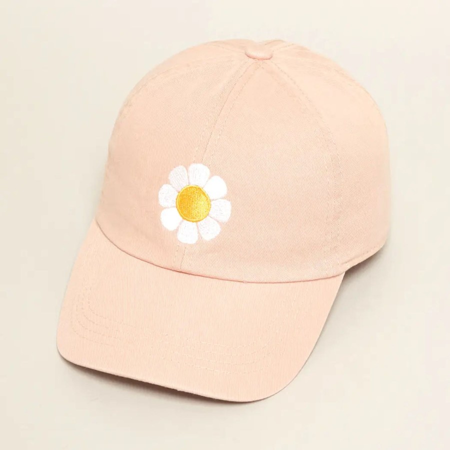 Apparel And Accessories Elyse Breanne | Pink Daisy Hat